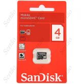 Cartão de Memória Sandisk 4GB