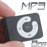 MP3 Clipe - Preto + Cartão 8GB